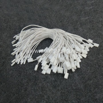 High Quality White Waxing cord Tags for Garments